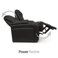 Paladin Italian Leather Heat & Massage Home Theater Seating
