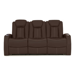 Seatcraft Republic Sofa Italian Leather, Powered Headrest, Power Recline