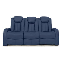 Seatcraft Republic Sofa Italian Leather, Powered Headrest, Power Recline