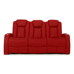 Seatcraft Republic Sofa Italian Leather, Powered Headrest, Power Recline