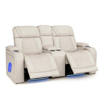Endeavour HeatZeroᵀᴹ Italian Leather Home Theater Loveseat