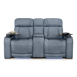 Endeavour HeatZeroᵀᴹ Italian Leather Home Theater Loveseat