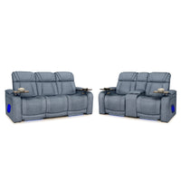 Endeavour HeatZeroᵀᴹ Italian Leather Home Theater Sofa & Loveseat