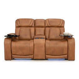 Endeavour HeatZeroᵀᴹ Italian Leather Home Theater Loveseat