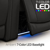 Caliente Zero Gravity Home Theater Seating with Heat & Massage Single Recliner