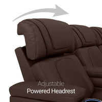 Caliente Zero Gravity Home Theater Seating with Heat & Massage Single Recliner