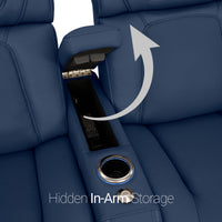 Caliente Zero Gravity Home Theater Seating with Heat & Massage Single Recliner