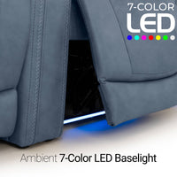 Caliente Zero Gravity Home Theater Seating with Heat & Massage Single Recliner