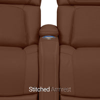 Caliente Zero Gravity Home Theater Seating with Heat & Massage Single Recliner