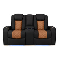 Anthem LT HeatZeroᵀᴹ Italian Leather Home Theater Loveseat
