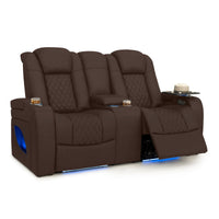 Anthem LT HeatZeroᵀᴹ Italian Leather Home Theater Loveseat