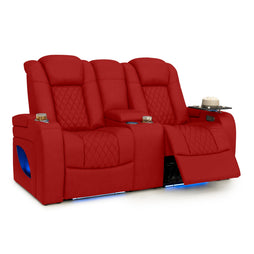 Anthem LT HeatZeroᵀᴹ Italian Leather Home Theater Loveseat