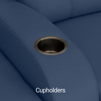 Rialto BACKROW Theater Seating®, Power Recline, Italian Leather, Single Recliner
