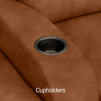 Rialto BACKROW Theater Seating®, Power Recline, Italian Leather, Single Recliner