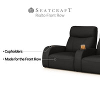 Rialto Italian Leather FRONTROW Theater Seating®