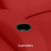 Rialto Italian Leather FRONTROW Theater Seating® Single Recliner