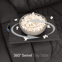 Diamante CoolZeroᵀᴹ Italian Leather BACKROW Theater Seating®