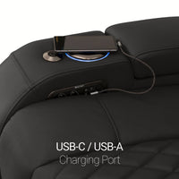 Diamante CoolZeroᵀᴹ Italian Leather BACKROW Theater Seating®