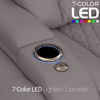 Diamante CoolZeroᵀᴹ Italian Leather BACKROW Theater Seating® Single Recliner