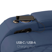 Diamante CoolZeroᵀᴹ Italian Leather BACKROW Theater Seating® Single Recliner