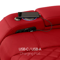 Diamante CoolZeroᵀᴹ Italian Leather BACKROW Theater Seating®