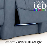 Diamante CoolZeroᵀᴹ Italian Leather BACKROW Theater Seating® Single Recliner