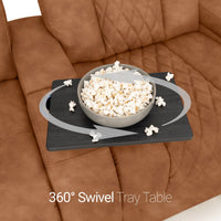 Diamante CoolZeroᵀᴹ Italian Leather BACKROW Theater Seating® Single Recliner