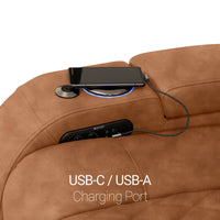 Diamante CoolZeroᵀᴹ Italian Leather BACKROW Theater Seating® Single Recliner
