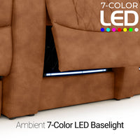Diamante CoolZeroᵀᴹ Italian Leather BACKROW Theater Seating® Single Recliner