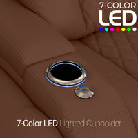 Diamante CoolZeroᵀᴹ Italian Leather BACKROW Theater Seating® Single Recliner