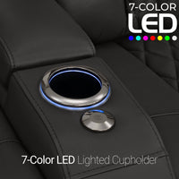 Diamante Italian Leather Zero Gravity Home Theater Seating