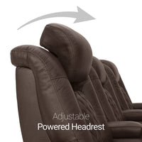 Diamante CoolZeroᵀᴹ Italian Leather Home Theater Seating Single Recliner