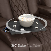 Diamante CoolZeroᵀᴹ Italian Leather Home Theater Seating Single Recliner