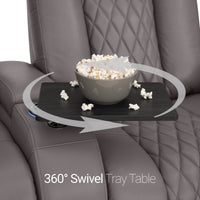 Diamante CoolZeroᵀᴹ Italian Leather Home Theater Seating Single Recliner