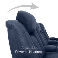 Diamante CoolZeroᵀᴹ Italian Leather Home Theater Seating Single Recliner