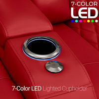 Diamante Italian Leather Zero Gravity Home Theater Seating