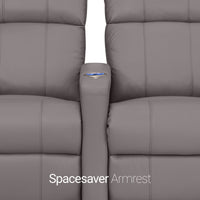 Napa Italian Leather Spacesaver Home Theater Seating Single Recliner