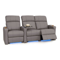 Napa Italian Leather Spacesaver Home Theater Seating