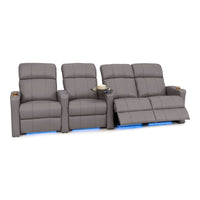 Napa Italian Leather Spacesaver Home Theater Seating