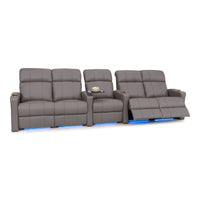 Napa Italian Leather Spacesaver Home Theater Seating
