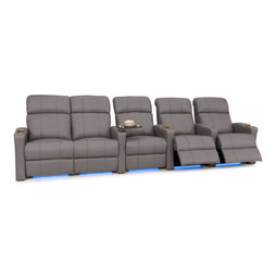 Napa Italian Leather Spacesaver Home Theater Seating
