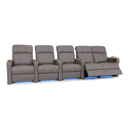 Napa Italian Leather Spacesaver Home Theater Seating