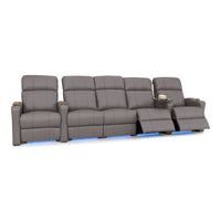 Napa Italian Leather Spacesaver Home Theater Seating