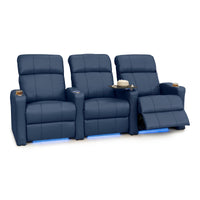 Napa Italian Leather Spacesaver Home Theater Seating