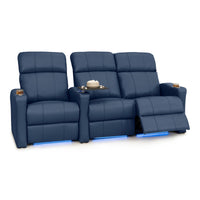Napa Italian Leather Spacesaver Home Theater Seating
