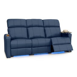 Napa Italian Leather Spacesaver Home Theater Seating