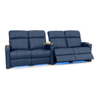 Napa Italian Leather Spacesaver Home Theater Seating