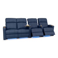 Napa Italian Leather Spacesaver Home Theater Seating