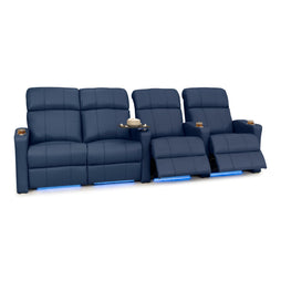Napa Italian Leather Spacesaver Home Theater Seating