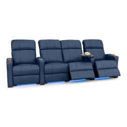 Napa Italian Leather Spacesaver Home Theater Seating